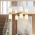 Lucian 22-in Vintage Brass/Alabaster 8 Lights Chandeliers