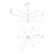 Osorio 46-in Matte Black/Vintage Brass LED Chandeliers