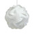 Small Swirl Hanging Pendant Lamp - Warm white