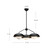 Rubio 28-in Aged Gold/Opal Matte Glass 3 Lights Chandeliers