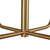 Plisse 23-in Aged Gold 4 Lights Chandeliers