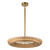 Maris 24-in Brushed Gold LED Chandelier