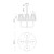 Plisse 23-in Aged Gold/Opal Matte Glass 4 Lights Chandeliers