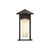 Tenko 12-in Bronze/Glossy Opal Glass 1 Light Exterior Wall