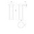 Tenko 18-in Black/Glossy Opal Glass 1 Light Exterior Wall