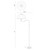 Crosby 68-in Brushed Gold Socket Floor Lamp