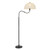 Crosby 68-in Matte Black Socket Floor Lamp
