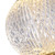 Marni 5-in Natural Brass LED Flush Mount