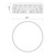 Kensington 12-in Urban Bronze LED Flush Mount