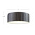 Kensington 12-in Urban Bronze LED Flush Mount