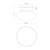 Marcel 11-in Aged Gold 1 Light Flush Mount