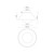 Remy 14-in Brushed Gold/Opal Glass 1 Light Flush Mount