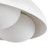 Robyn 16-in Antique White/Opal Glass Socket Flush Mount