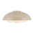 Robyn 16-in Pearl White/Opal Glass Socket Flush Mount