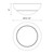 Rubio 11-in Aged Gold/Opal Matte Glass 2 Lights Flush Mount