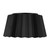 Plisse 14-in Matte Black 2 Lights Flush Mount