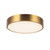 Adelaide 11-in Aged Gold LED Flush Mount
