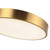 Adelaide 15-in Aged Gold LED Flush Mount