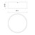 Brisbane 11-in Aged Gold 2 Lights Flush Mount
