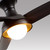 Rubio-H 54-in Matte Black LED Fans