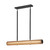 Maris 42-in Matte Black LED Linear Pendant
