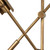 Astrid 42-in Metal Shade/Vintage Brass LED Multi Pendant