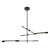 Astrid 44-in Metal Shade/Urban Bronze LED Multi Pendant