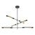 Astrid 42-in Metal Shade/Urban Bronze LED Multi Pendant