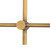Astrid 42-in Metal Shade/Vintage Brass LED Multi Pendant