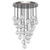 Marni 26-in Polished Nickel LED Multi Pendant