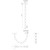 Marni 5-ft Polished Nickel LED Pendant