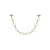 Marni 5-ft Polished Nickel LED Pendant