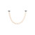 Akoya 5-ft Chrome LED Pendant