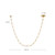 Marni 12-ft Polished Nickel LED Pendant