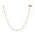Marni 12-ft Natural Brass LED Pendant