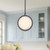 Blanco 6-in Urban Bronze/Alabaster LED Pendant