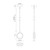 Blanco 6-in Urban Bronze/Alabaster LED Pendant
