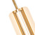 Anders 7-in Vintage Brass LED Pendant