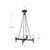 Lucian 22-in Vintage Brass/Alabaster 4 Lights Pendant