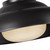 Palmetto 14-in Urban Bronze/Glossy Opal 1 Light Pendant