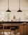 Palmetto 14-in Urban Bronze/Glossy Opal 1 Light Pendant