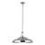 Palmetto 20-in Polished Nickel/Glossy Opal 1 Light Pendant