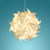 Medium Hooks Pendant Light Fixture - Warm white glow