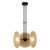 Harbour 18-in Urban Bronze/Woven LED Pendant