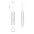 Alai 24-in Urban Bronze/Ribbed Glass LED Pendant
