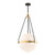 Harmony 18-in Brushed Gold/Glossy Opal Glass 4 Lights Pendant