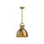 Waldo 11-in Aged Gold 1 Light Pendant