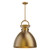 Waldo 18-in Aged Gold 1 Light Pendant