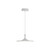 Issa 12-in White LED Pendant