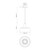 Adriano 10-in Matte Black 1 Light Pendant
